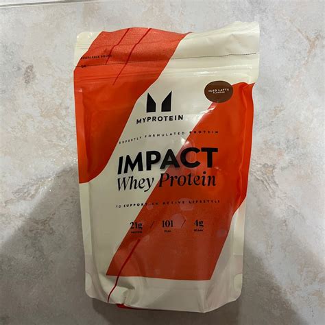 New Myprotein Impact Whey Protein Iced Latte G Health Nutrition