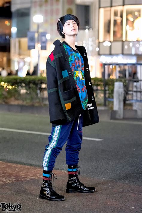 Harajuku Guy In Kenzo Sweater Fresh Anti Youth Raf Simons And Vivienne