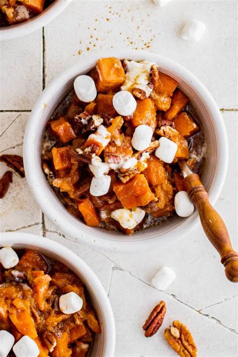 Crockpot Sweet Potato Casserole The Cookie Rookie