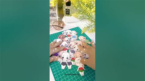 Paper Doll Versi Baby Gemoy Handmade Craft Youtube