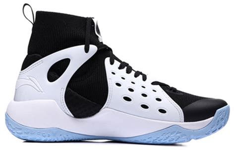 Li Ning Sonic 6 Black White Aban021 6 Kicks Crew