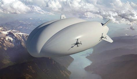 Lockheed Martins Hybrid Airship Will Transport Goods Into New