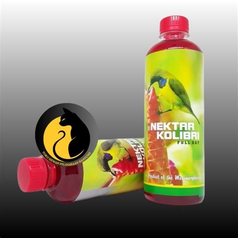 Jual PAKAN MAKANAN MINUMAN BURUNG PLECI KOLIBRI KONIN NECTAR CAIR FULL