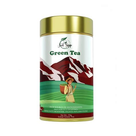 Mint Organic India Green Tea, Packaging Type: Tin, Packaging Size: 50g at Rs 283/piece in New Delhi