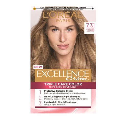 Loreal Paris Excellence Creme Боя за коса Natural Dark Caramel Blonde