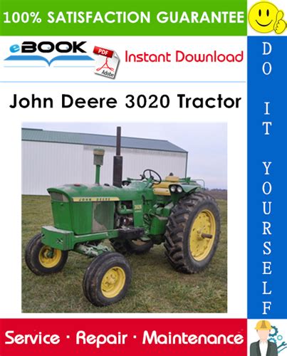 John Deere 3020 Tractor Technical Manual – PDF Download