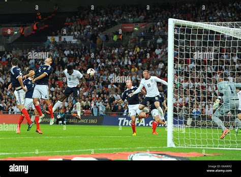 Soccer Vauxhall International Friendly England V Scotland Wembley