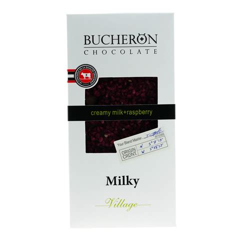 Шоколад молочный Bucheron (Бушерон) 100г малина купить с доставкой на ...