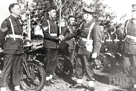 Military Police Motorcycles: On active service - Old Bike Australasia