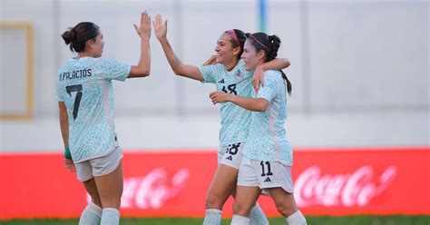 Selección mexicana Femenil debuta en Centroamericanos con goleada de 4