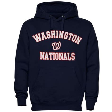 Washington Nationals Stitches Fastball Hoodie Av01 Hoodies Fleece Pullover Washington Nationals