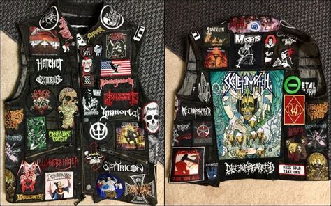 Pin By Mark On Metallica Battle Vests Battle Jacket Samhain Ale