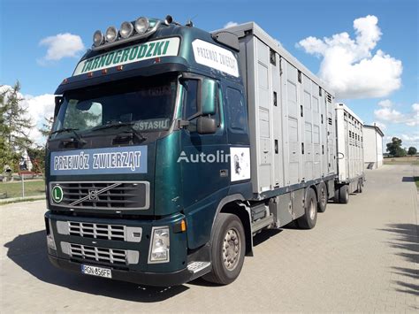 VOLVO FH12 Livestock Truck For Sale Poland Gniezno YP30317