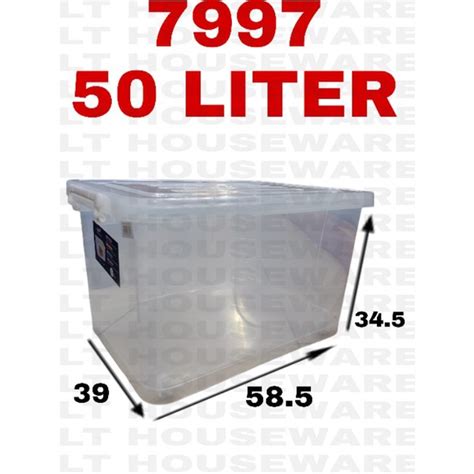 CENTURY Storage Box Multipurpose Box 7997 50 LITER Shopee Malaysia