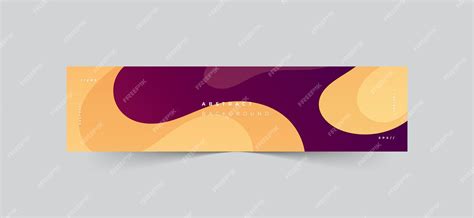 Premium Vector Linkedin Banner Abstract Background Linkedin Banner