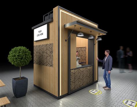 food kiosk conceptual design | Behance