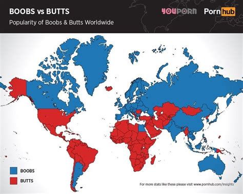 Terrible Maps On Twitter Boobs Vs Butts