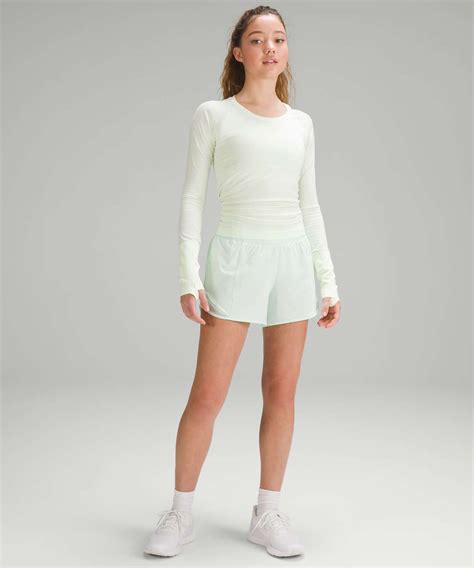 Lululemon Hotty Hot High Rise Lined Short 4 Mint Moment Lulu Fanatics