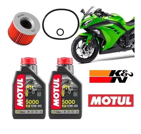 Ninja Kit Troca De Leo Motul W K N Kn