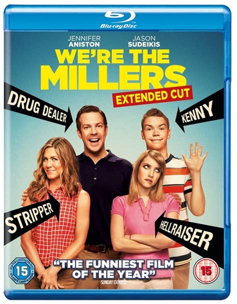 We Re The Millers Extended Cut Blu Ray Free Shipping Over