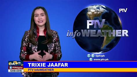 PTV INFO WEATHER Walang Sama Ng Panahon Sa Loob At Labas Ng PAR