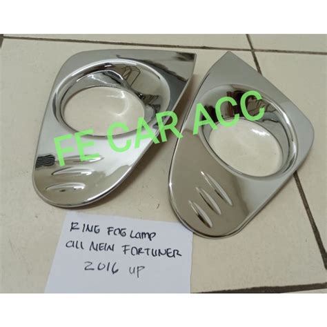 Jual Cover Foglamp Ring Fog Lamp Chrome All New Fortuner