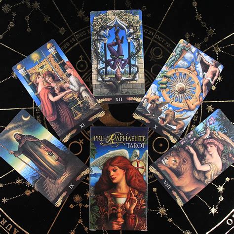 Lo Scarabeo Baraja De Cartas Pre Raphaelite Tarot Brillante Que