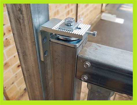 Heavy Duty Ball Bearing Swing Gate Hinge X Mm Steel Tube Frame Knock