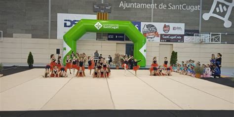 Més de 500 gimnastes participen en la 9a edició de la Gim