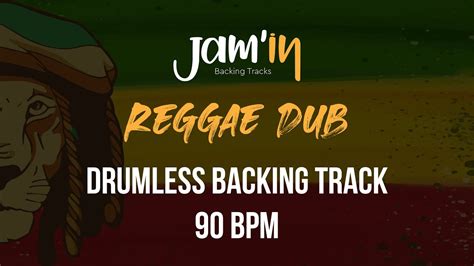 Reggae Dub Drumless Backing Track 90 BPM YouTube