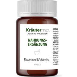 Resveratrol Vitamine 60 gélules Kräuter Max Boutique en ligne