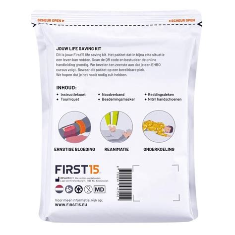 First Life Saving Kit Nederland Qrs Nl