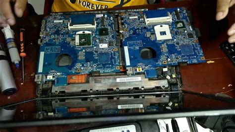 Acer 4750 Ganti Mainboard Motherboard Youtube