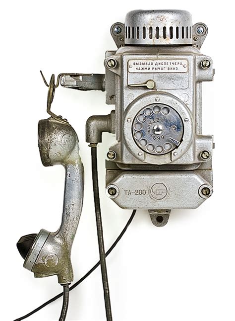 Настенный телефонный аппарат 1982г. СССР. Пермский телефонный аппарат ...