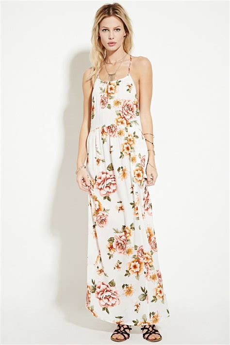 Forever 21 Floral Print Maxi Dress Maxi Dress Printed Maxi Dress Floral Print Maxi Dress