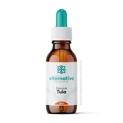 Tintura De Tuia 30ml Botica Alternativa