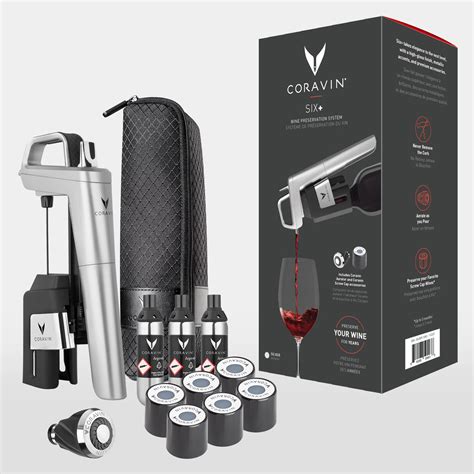 CORAVIN Timeless Six+ Preservation System Silver – Prike