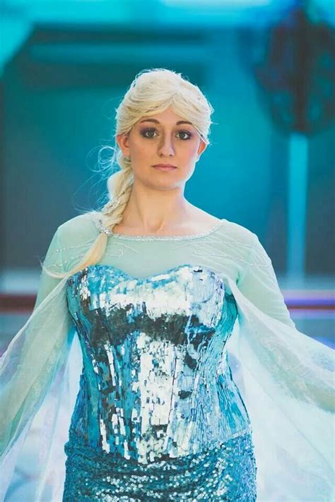 Elsa Cosplay Disney Princess Costume