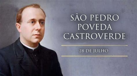 Hoje é Celebrado São Pedro Poveda Padre Fiel Mártir Da Guerra Civil