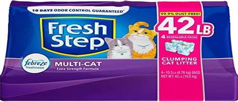 Amazon Fresh Step Multi Cat Extra Strength Scented Clumping Cat