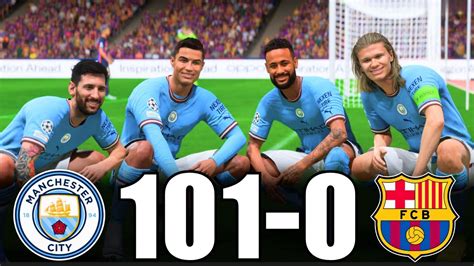 FIFA 23 RONALDO MESSI MBAPPE NEYMAR ALL STARS Man City 101 0