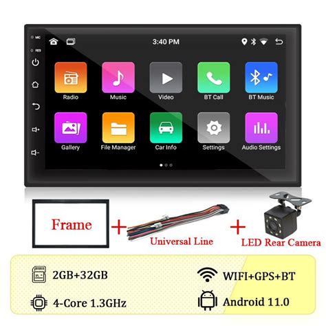 Cheap Hippcron Din Inch Car Radio Multimedia Video Player Bluetooth