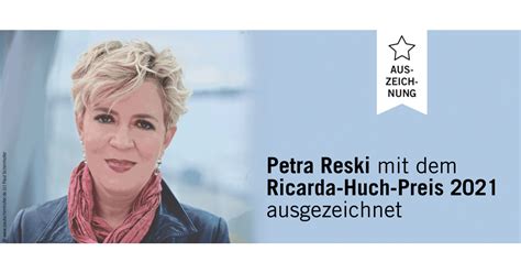 Petra Reski Erh Lt Den Ricarda Huch Preis Droemer Knaur