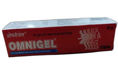 Cipla Omnigel Pain Relief Cream, Packaging Size: 30 G at Rs 50/box in ...