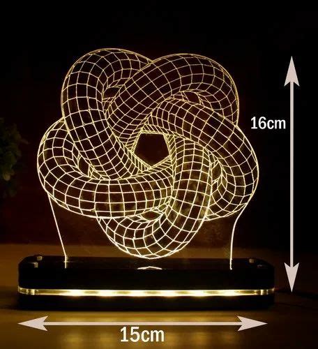 5w Table Top 3d Illusion Led Night Lamp At Rs 600 Unit In Raigad Id 21727980773