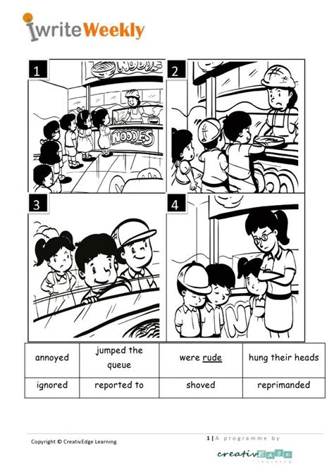 Steps To Write A Picture Composition For Primary Creativedge