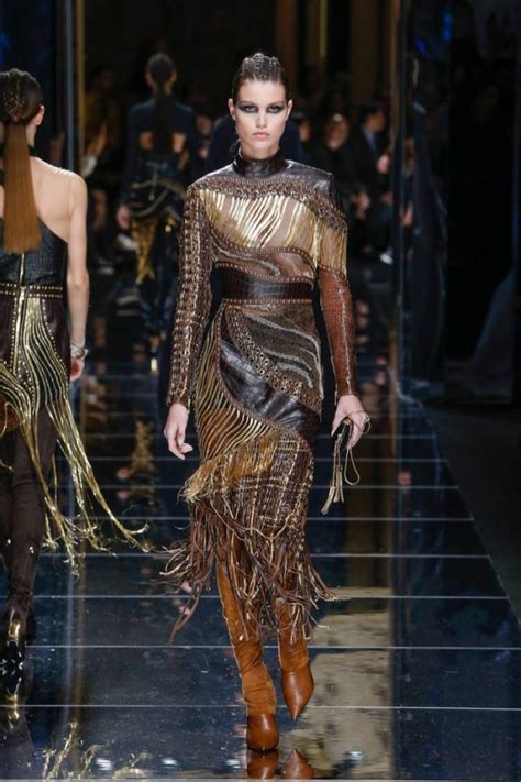 Balmain 2017 Fall Winter Runway