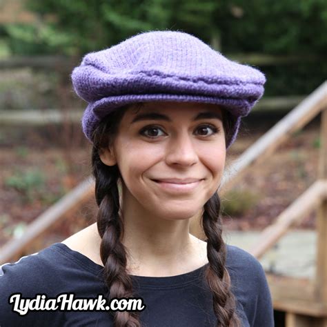 PATTERN - The All Occasions Flat Cap (Wool) - Lydia Hawk Designs