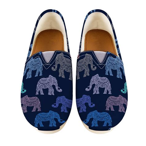 Elephant Shoes Elephant Women Shoes Shoes With Elephant | Etsy