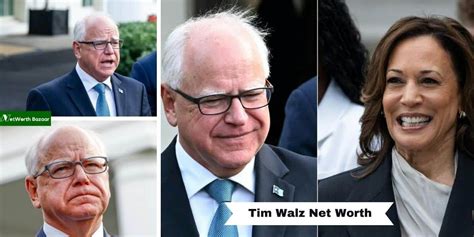 what is the net worth of tim walz